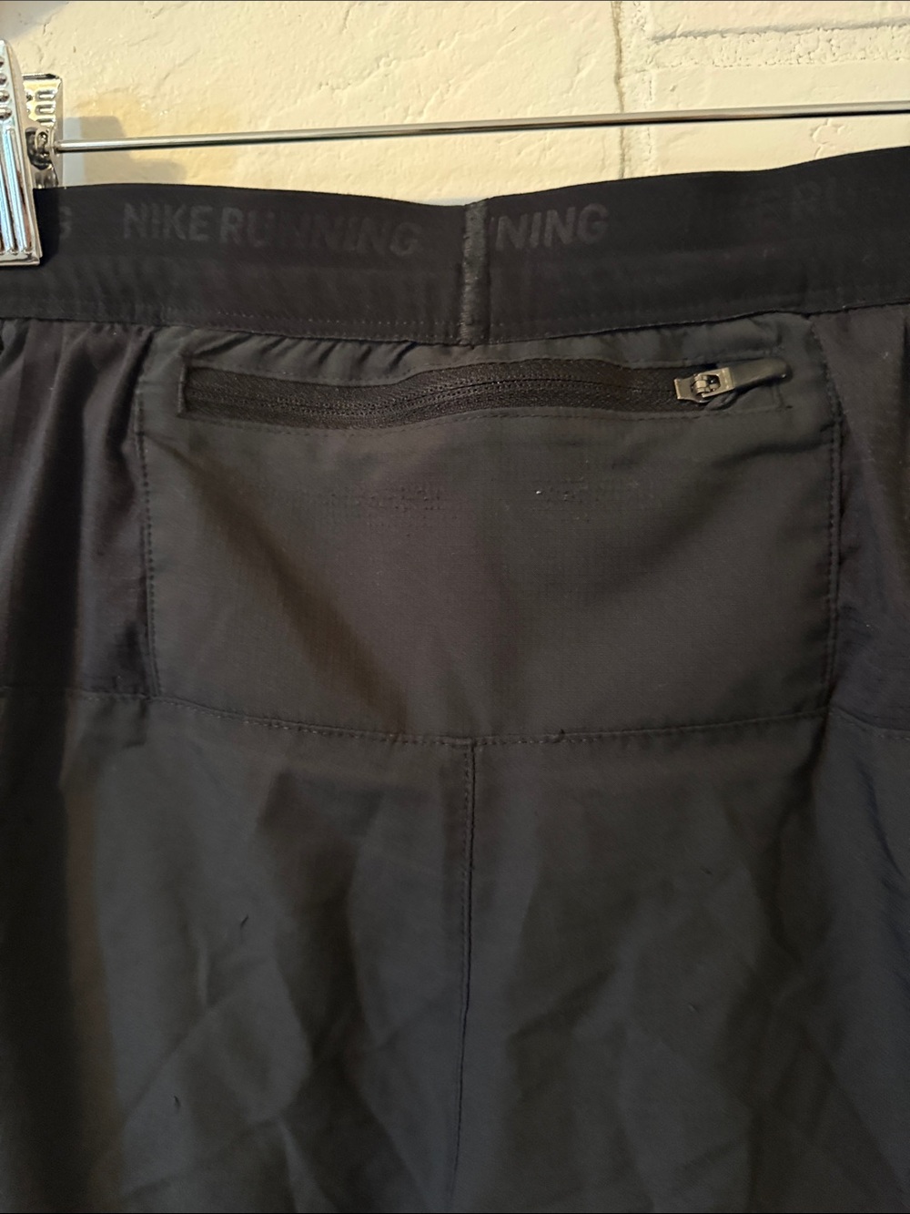 Men’s Nike Black Running Shorts - Picture 3 of 4